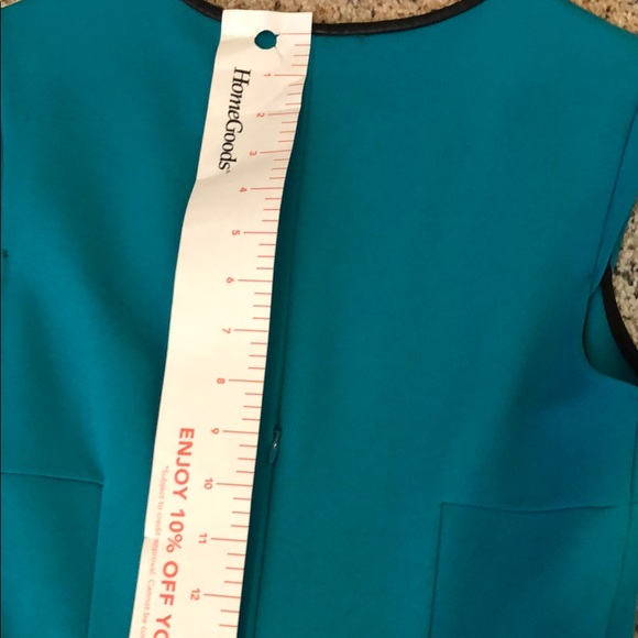 ABS Scuba Sheath with Peplum Detail Dress 👗 - Picture 3 of 7